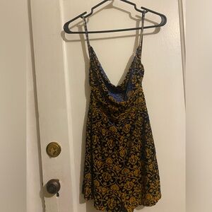 Missguided Velvet Playsuit